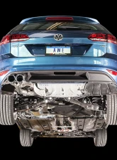 AWE Tuning Touring Edition Exhaust | 2.5" Diameter | 3.54" Dual Chrome Silver Tips Volkswagen Golf SportWagen 2015-2017                                     - 3015-22048 - Image 2