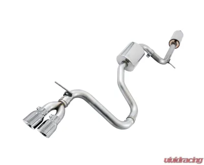 AWE Tuning Touring Edition Exhaust | 2.5" Diameter | 3.54" Dual Chrome Silver Tips Volkswagen Golf 2015-2017 - 3015-22052