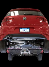 AWE Tuning Touring Edition Exhaust | 2.5" Diameter | 3.54" Dual Chrome Silver Tips Volkswagen Golf 2015-2017                                     - 3015-22052 - Image 2