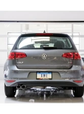 AWE Tuning Touring Edition Exhaust | 2.5" Diameter | 3.54" Dual Chrome Silver Tips Volkswagen Golf 2015-2017                                     - 3015-22052 - Image 3
