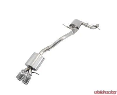 AWE Tuning Touring Edition Exhaust | 2.5" Diameter | 2.5" Dual Chrome Silver Tips Volkswagen Jetta GLI 2011-2018 - 3015-22058