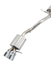 AWE Tuning Touring Edition Exhaust | 2.5" Diameter | 3.54" Dual Chrome Silver Tips Volkswagen Jetta 2016-2018                                     - 3015-22064 - Image 4
