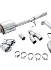 AWE Tuning 0FG Single Exit Exhaust | 3" Diameter | 4.5" Dual Chrome Silver Tips Ford F-150 2015-2020                                     - 3015-22066 - Image 2