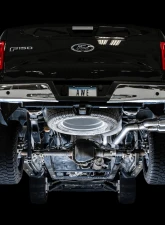 AWE Tuning 0FG Single Exit Exhaust | 3" Diameter | 4.5" Dual Chrome Silver Tips Ford F-150 2015-2020                                     - 3015-22066 - Image 3
