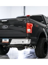 AWE Tuning 0FG Single Exit Exhaust | 3" Diameter | 4.5" Dual Chrome Silver Tips Ford F-150 2015-2020                                     - 3015-22066 - Image 5