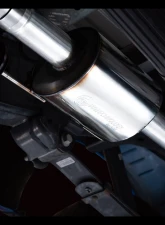 AWE Tuning 0FG Dual Side Exit Exhaust | 3" Diameter | 4.5" Dual Chrome Silver Tips Ford F-150 2021-2025                                     - 3015-22067 - Image 2