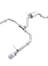 AWE Tuning Track Edition Exhaust | Resonated | 3" Diameter | 4" Dual Chrome Silver Tips Volkswagen Jetta GLI 2019-2021                                     - 3015-22068 - Image 7