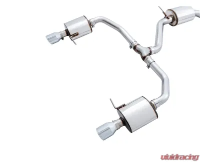 AWE Tuning Touring Edition Exhaust | 3" Diameter | 4" Dual Chrome Silver Tips Volkswagen Jetta GLI 2019-2021 - 3015-22070