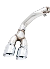 AWE Tuning 0FG Exhaust | 3" Diameter | with BashGuard | 4.5" Dual Chrome Silver Tips Ford Ranger 2019-2023                                     - 3015-22072 - Image 3