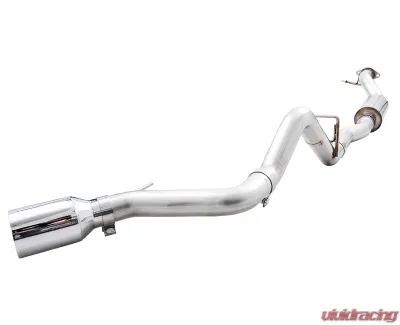AWE Tuning 0FG Cat Back Exhaust | 3" Diameter | 5" Chrome Silver Tip Ford Bronco 2021-2025 - 3015-22789
