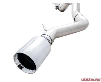 AWE Tuning 0FG Cat Back Exhaust | 3" Diameter | 5" Chrome Silver Tip Ford Bronco 2021-2025 - 3015-22789