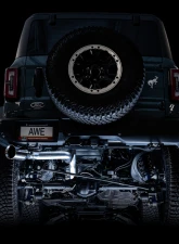AWE Tuning 0FG Cat Back Exhaust | 3" Diameter | 5" Chrome Silver Tip Ford Bronco 2021-2025                                     - 3015-22789 - Image 5
