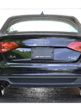 AWE Tuning Touring Edition Exhaust | 2.5" Diameter | Single Side | 3.54" Dual Diamond Black Tips Audi A4 Quattro 2009-2014                                     - 3015-23010 - Image 2
