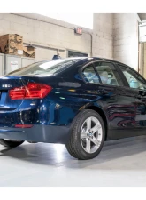 AWE Tuning Touring Edition Exhaust  + Performance Mid Pipe  | 3" Diameter | 3.54" Dual Diamond Black Tip BMW 320i 2013-2018                                     - 3015-23036 - Image 3