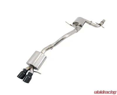 AWE Tuning Touring Edition Exhaust | 2.5" Diameter | 3.54" Dual Diamond Black Tips Volkswagen Jetta GLI 2011-2018 - 3015-23050