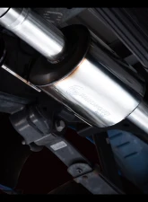 AWE Tuning 0FG Dual Side Exit Exhaust | 3" Diameter | 4.5" Dual Diamond Black Tips Ford F-150 2021-2025                                     - 3015-23059 - Image 2