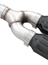 AWE Tuning 0FG Dual Side Exit Exhaust | 3" Diameter | 4.5" Dual Diamond Black Tips Ford F-150 2021-2025                                     - 3015-23059 - Image 6