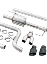 AWE Tuning 0FG Dual Side Exit Exhaust | 3" Diameter | 4.5" Dual Diamond Black Tips Ford F-150 2021-2025                                     - 3015-23059 - Image 8