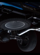 AWE Tuning 0FG Dual Side Exit Exhaust | 3" Diameter | 4.5" Dual Diamond Black Tips Ford F-150 2021-2025                                     - 3015-23059 - Image 11