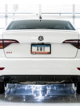 AWE Tuning Track Edition Exhaust | Resonated | 3" Diameter | 4" Dual Diamond Black Tips Volkswagen Jetta GLI 2019-2021                                     - 3015-23060 - Image 5