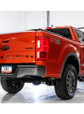 AWE Tuning 0FG Exhaust | 3" Diameter | with BashGuard | 4.5" Dual Diamond Black Tips Ford Ranger 2019-2023                                     - 3015-23064 - Image 4