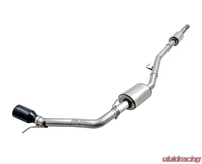 AWE Tuning Tread Edition Cat Back Single-Side Exhaust | 3" Diameter | 5" Dual Diamond Black Tip Jeep Gladiator 2020-2024 - 3015-23103
