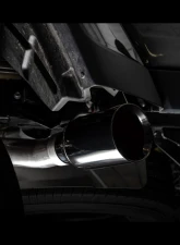 AWE Tuning Tread Edition Cat Back Single-Side Exhaust | 3" Diameter | 5" Dual Diamond Black Tip Jeep Gladiator 2020-2024                                     - 3015-23103 - Image 13