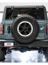 AWE Tuning 0FG Cat Back Exhaust | 3" Diameter | 5" Diamond Black Single Tip Ford Bronco 2021-2025                                     - 3015-23789 - Image 4
