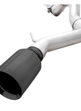 AWE Tuning 0FG Cat Back Exhaust | 3" Diameter | 5" Diamond Black Single Tip Ford Bronco 2021-2025                                     - 3015-23789 - Image 5