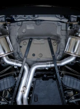 AWE Tuning Touring Edition Exhaust | 3" Diameter | No Tips Audi A7 Sportback 2019-2024|Audi A6 Quattro 2019-2024                                     - 3015-31003 - Image 2