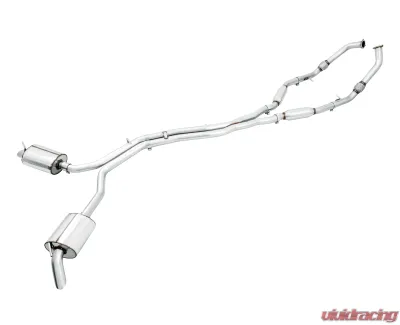 AWE Tuning Touring Edition Exhaust | Resonated | 2.5" Diameter | No Tips (Turn Downs) Audi SQ5|SQ5 Sportback 2018-2024 - 3015-31016