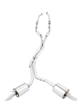 AWE Tuning Touring Edition Exhaust | Resonated | 2.5" Diameter | No Tips (Turn Downs) Audi SQ5|SQ5 Sportback 2018-2024                                     - 3015-31016 - Image 2