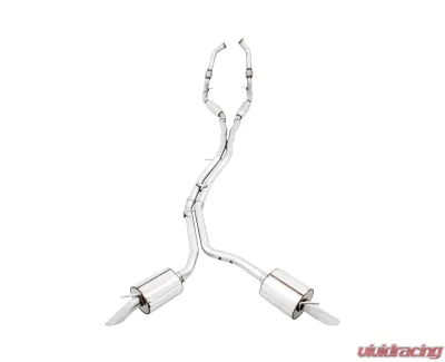 AWE Tuning Touring Edition Exhaust | Resonated | 2.5" Diameter | No Tips (Turn Downs) Audi SQ5|SQ5 Sportback 2018-2024 - 3015-31016