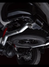 AWE Tuning 0FG Cat Back Split Rear Exit Exhaust | 3" Diameter | OE Tips Chevrolet Silverado 1500 2019-2024|GMC Sierra 1500 Limited 2022-2022                                     - 3015-31200 - Image 2