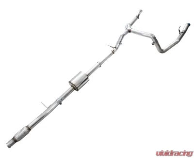 AWE Tuning 0FG Cat Back Split Rear Exit Exhaust | 3" Diameter | OE Tips Chevrolet Silverado 1500 2019-2024|GMC Sierra 1500 Limited 2022-2022 - 3015-31200