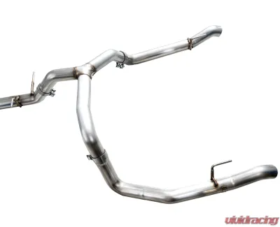 AWE Tuning 0FG Cat Back Split Rear Exit Exhaust | 3" Diameter | OE Tips Chevrolet Silverado 1500 2019-2024|GMC Sierra 1500 Limited 2022-2022 - 3015-31200