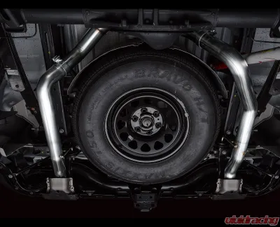AWE Tuning 0FG Cat Back Split Rear Exit Exhaust | 3" Diameter | OE Tips Chevrolet Silverado 1500 2019-2024|GMC Sierra 1500 Limited 2022-2022 - 3015-31200