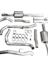 AWE Tuning 0FG Cat Back Split Rear Exit Exhaust | 3" Diameter | OE Tips Chevrolet Silverado 1500 2019-2024|Chevrolet Silverado 1500 2020-2021                                     - 3015-31202 - Image 6
