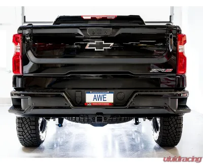 AWE Tuning 0FG Cat Back Exhaust | 3" Diameter | Dual Bashguard | No Tips Chevrolet Silverado 1500 2022-2025|GMC Sierra 1500 2022-2025 - 3015-31972