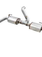 AWE Tuning Tread Edition Axle Back Dual Exhaust for Jeep Wrangler 2018-2025, 3" Chrome Tips                                     - 3015-32001 - Image 10