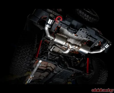 AWE Tuning Tread Edition Axle Back Dual Exhaust for Jeep Wrangler 2018-2025, 3" Chrome Tips - 3015-32001