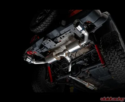 AWE Tuning Tread Edition Axle Back Dual Exhaust for Jeep Wrangler 2018-2025, 3" Chrome Tips - 3015-32001
