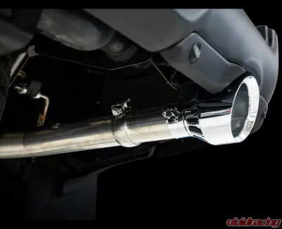 AWE Tuning 0FG Dual Rear Exit Cat Back | 3" Diameter | 5" Dual Chrome Silver Tips Ram 1500 2011-2018 - 3015-32002