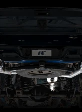 AWE Tuning 0FG Dual Rear Exit Cat Back | 3" Diameter | 5" Dual Chrome Silver Tips Ram 1500 2011-2018                                     - 3015-32002 - Image 6