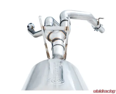 AWE Tuning 0FG Dual Rear Exit Cat Back | 3" Diameter | 5" Dual Chrome Silver Tips Ram 1500 2011-2018 - 3015-32002