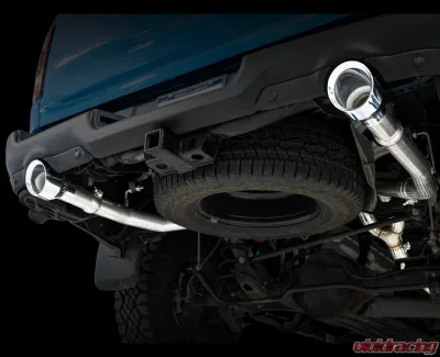 AWE Tuning 0FG Dual Rear Exit Cat Back | 3" Diameter | 5" Dual Chrome Silver Tips Ram 1500 2011-2018 - 3015-32002