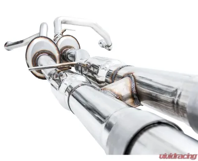 AWE Tuning 0FG Cat Back Exhaust | 3" Diameter | 5" Dual Chrome Silver Tips Ram 1500 2021-2024 - 3015-32004