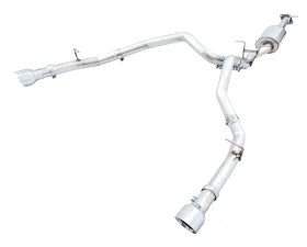 AWE Tuning 0FG Dual Rear Exit Cat Back | 3