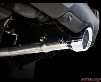 AWE Tuning 0FG Dual Rear Exit Cat Back | 3" Diameter | 5" Dual Chrome Silver Tips Ram 1500 2019-2024 - 3015-32005
