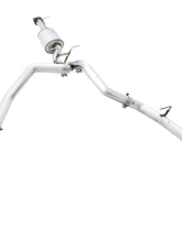 AWE Tuning 0FG Dual Rear Exit Cat Back | 3" Diameter | 5" Dual Chrome Silver Tips Ram 1500 2019-2024                                     - 3015-32005 - Image 6